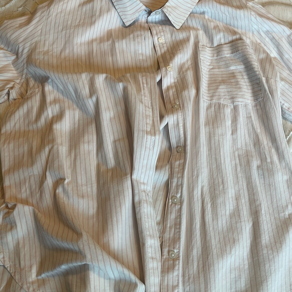 TOMMY HILFIGER Women’s Lightweight Fitted Shirt Adjustable Sleeve Length
